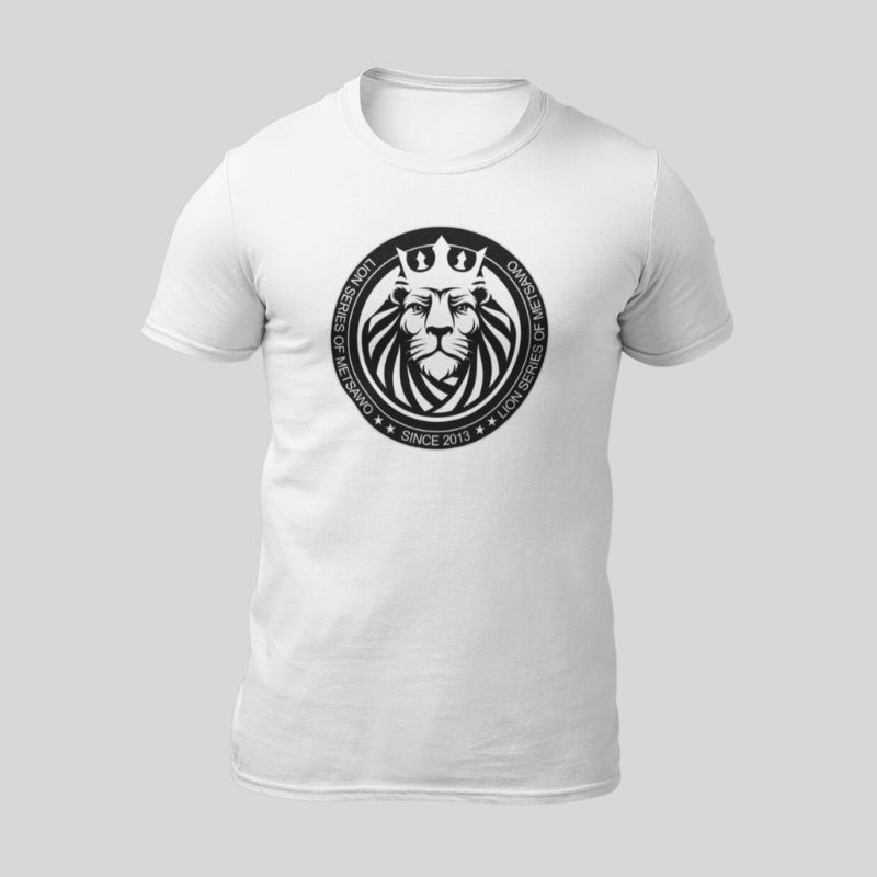 T-shirt Lion White